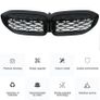 BMW 3 Series Black Front Medium Mesh Grille Grill For BMW G20 G21 2019-2022 Image 2