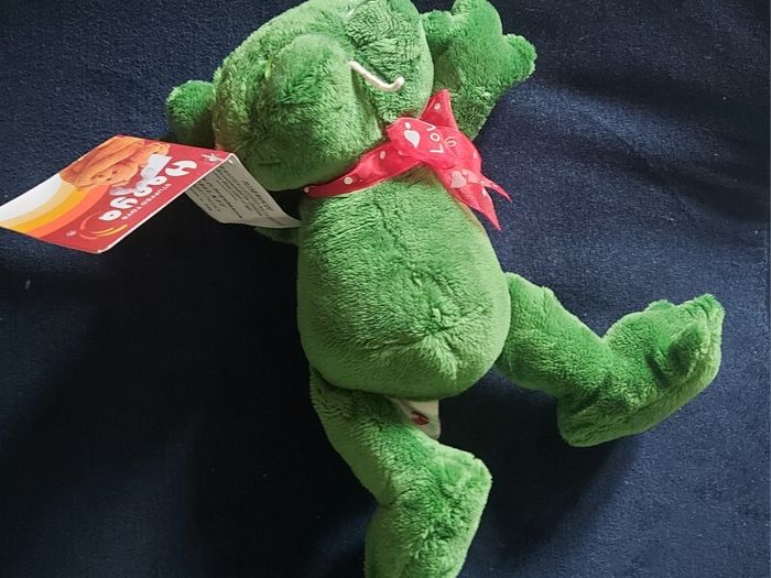 Frog lovey / teddy / stuffed animal plushie