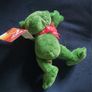 Frog lovey / teddy / stuffed animal plushie Image 4