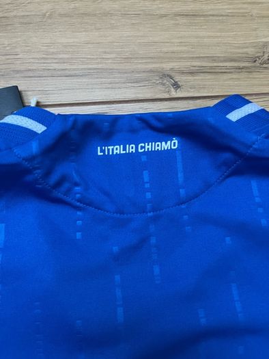 Italy Football Jersey Blue Size XL