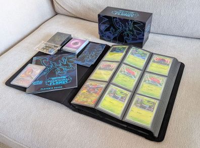 Pokemon Phantasmal Flames Complete Base Master Set 1-94 + Full Reverse Run & Free Binder