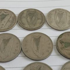 Coins Irish Scilling