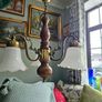 Three-Arm Chandelier, Made in Italy, Mid-20th Century Image 5