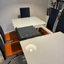 Dining Table & 8 Colour Block Dining Chairs Image 6