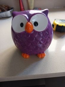 Large Owl Ceramic  Money Box.