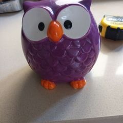Large Owl Ceramic  Money Box.
