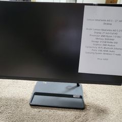 Lenovo IdeaCentre Ryzen 7 AIO 27 Desktop PC SSD Windows 11