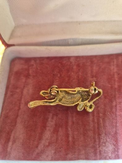 Vintage Leopard Brooch