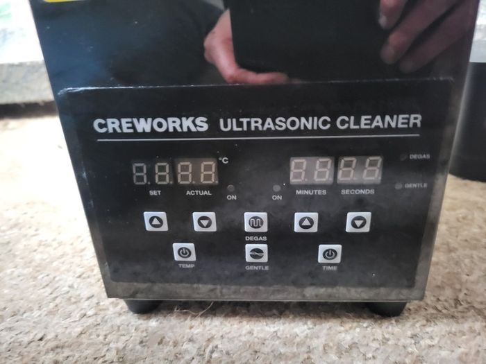 Creworks 2L Digital Ultrasonic Cleaning Machine 60W with heater and timer