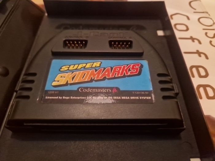 Super Skidmarks Mega Drive Arcade Retro Games Original