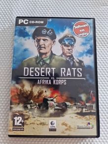 Desert Rats vs Afrika Korps Pc cd rom  games Original
