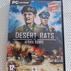 Desert Rats vs Afrika Korps Pc cd rom  games Original