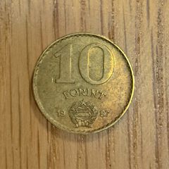 Hungary 10 forint coin