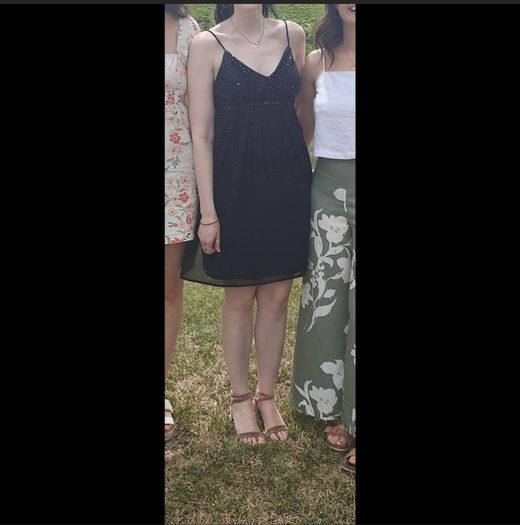 Black Vila dress