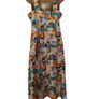 Vintage Pinafore summer dress abstract pattern Made in Ireland size Small Postage included Image 4