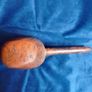 antique lignum vitae wooden saddlers mallet Image 3