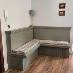 Corner dining bench