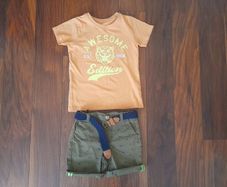 Kids' t-shirt and shorts 3-4 years