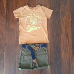 Kids' t-shirt and shorts 3-4 years