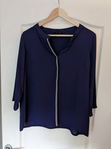 Blue blouse Size M