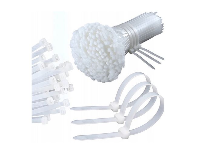 100x Cable Ties 3,6x200mm (white)