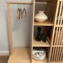IKEA Open wardrobe with sliding door, bamboo Image 7