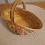 H J Wood Indian Tree posy basket Image 2
