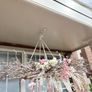 Very large 85cm diameter densely woven birch wreath BASE Image 2