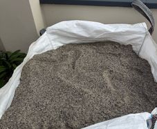 Plastering sand, one tone