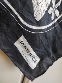 Maurice Paris vintage silk scarf
