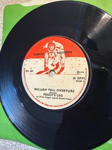 Peggys leg vinyl single. Irish pressing