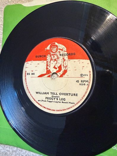 Peggys leg vinyl single. Irish pressing