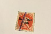 Rare Old German stamp