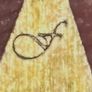 Sterling silver Y Necklace with gold washed star pendant Image 8