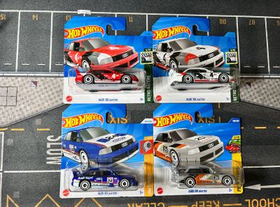 4 X Audi 90 Quattro Hot Wheels