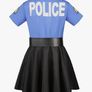 Girls police costume Image 4