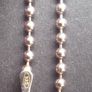 Vintage Sisley 925 Sterling Silver Surfboard Pendant with Ball Chain Image 3