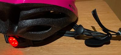 Kids Pink Bike Helmet - Brand New