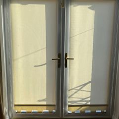 Roller blinds x2 for French doors 68cmx240cm each