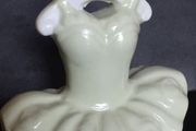 Miniature Ceramic Ballerina Dress