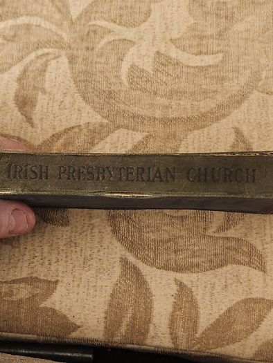 History of the Irish Presbyterian Church by T HamiltonD.D. Printed By T &T. Clark Edinburgh.  1887 paperback  In Good Condition.