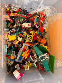 Large loose box of Lego