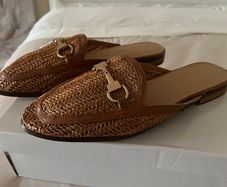 New Woven Mules