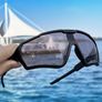 Unisex Color-Changing Fashion Glasses with -Adaptive Switching System, Image 2