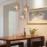 Loft Modern Pendant Light Glass Ball Hanging Lamp for kitchen dinning and living area Image 4