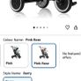Lionelo trike rose pink & black Image 2