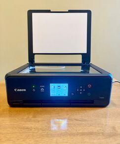 Canon PIXMA TS5050 Wireless 3-in-1 Printer (As New, Tested & Working) + Refillable Cartridges Scan Copy Ink