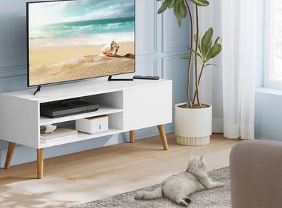 New Scandinavian Style TV Cabinet Display - FREE P&P