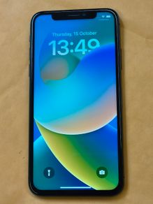 Apple iPhone X 64GB Factory Unlocked SimFree Black (Battery: 84%)