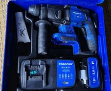 Rawlplug 18v cordless SDS Hammer Drill 2 batteries